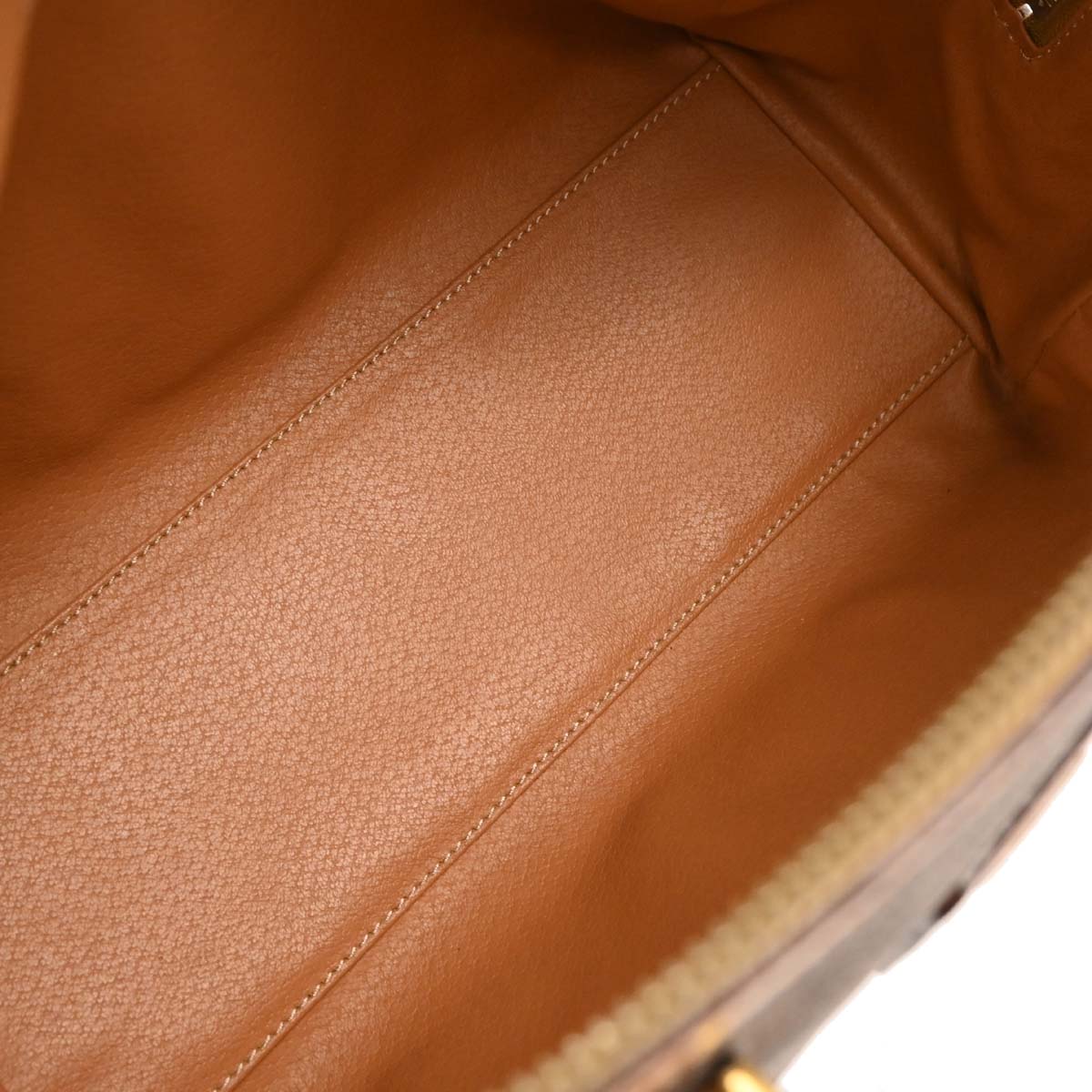 Celine Brown Macadam 2way Shoulder Handbag