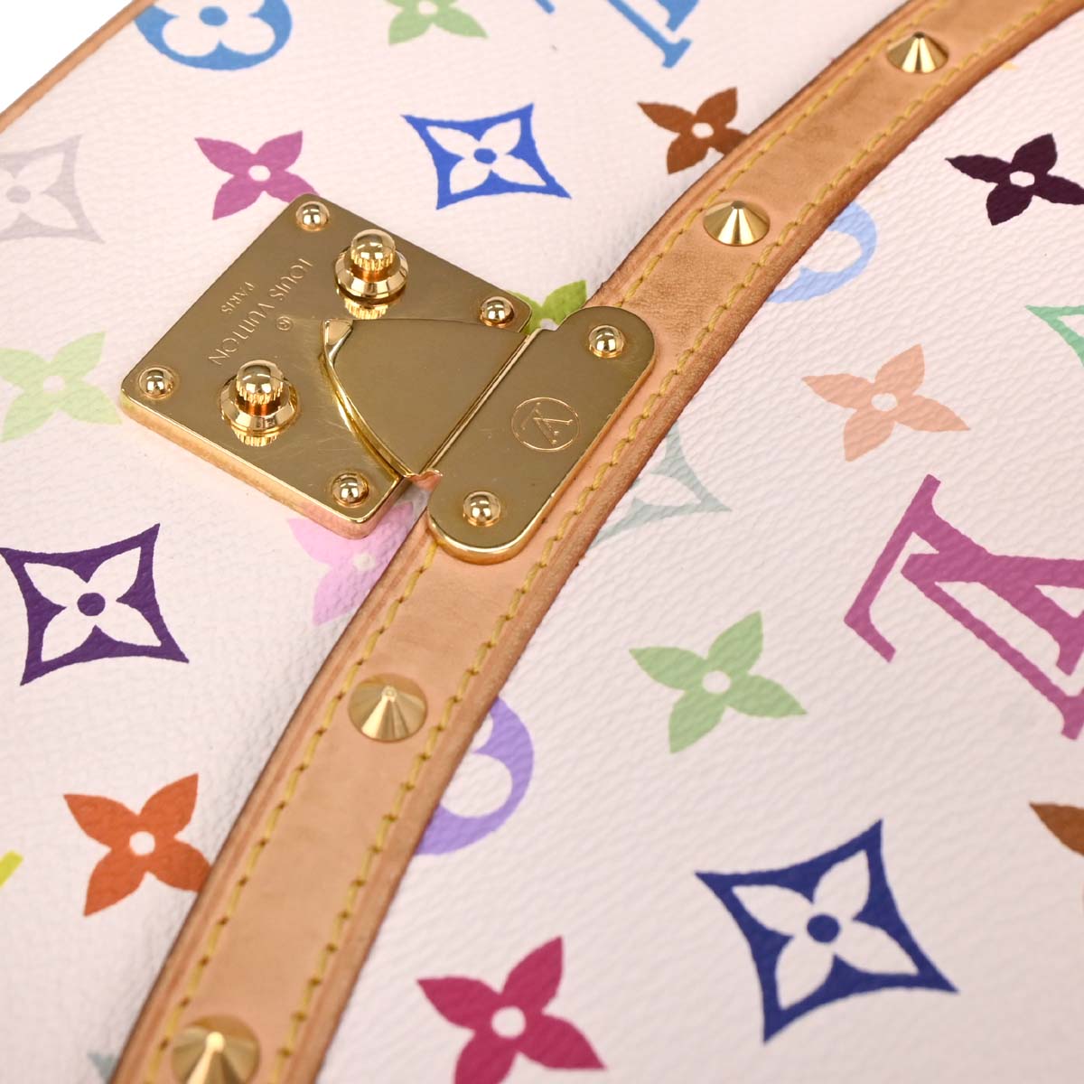 Louis Vuitton White Monogram Multicolor Sologne M92661