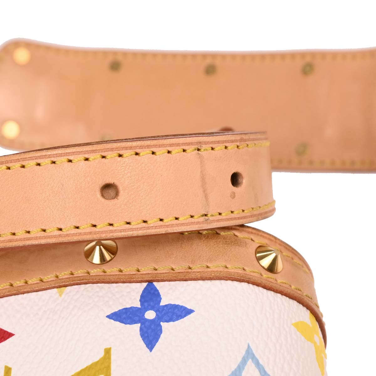 Louis Vuitton White Monogram Multicolor Sologne M92661