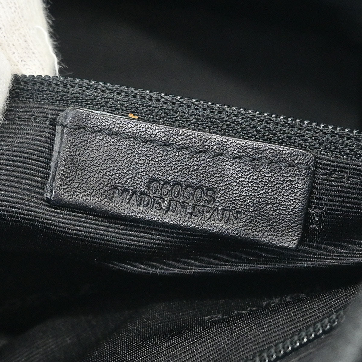 Loewe Black Suede Amazona 28 Handbag