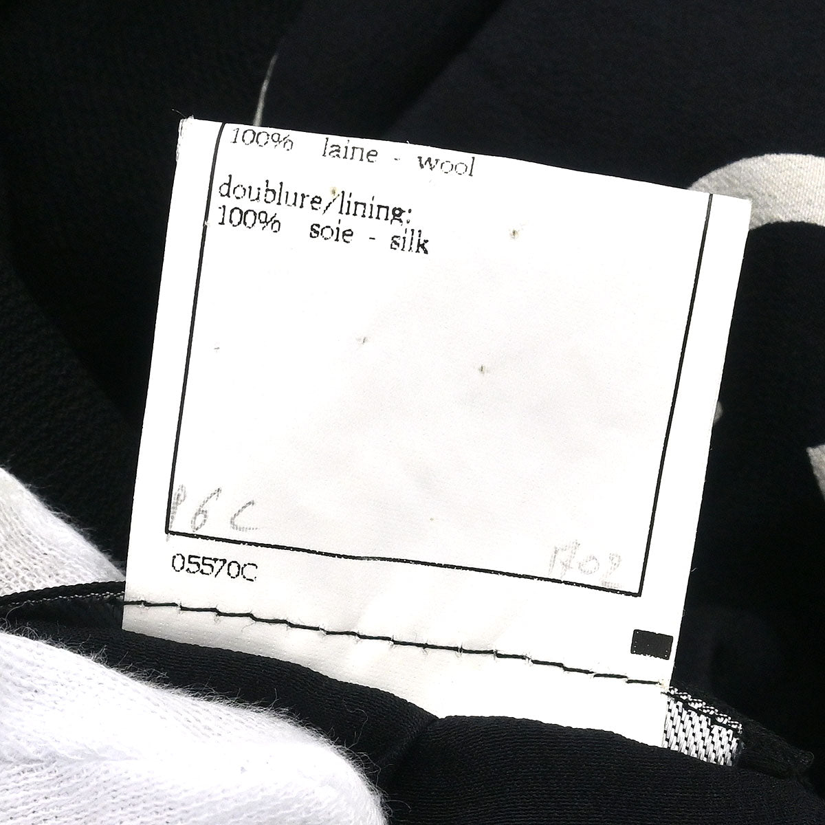 Chanel 1997 Double Breasted Jacket Black #38