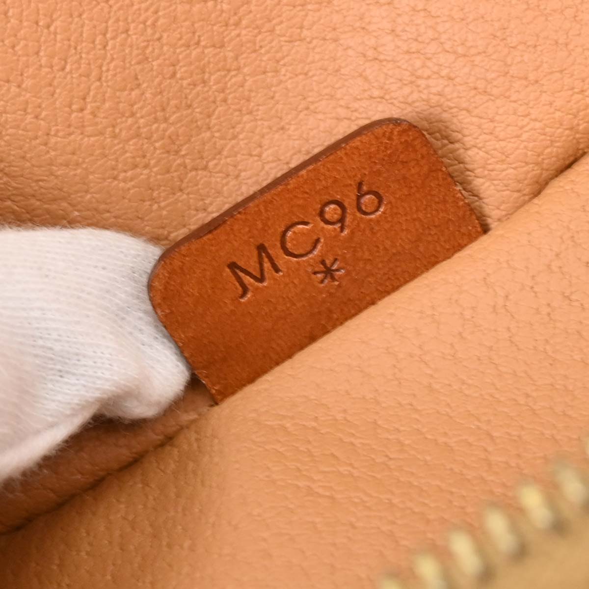 Celine Brown Macadam Vanity Handbag