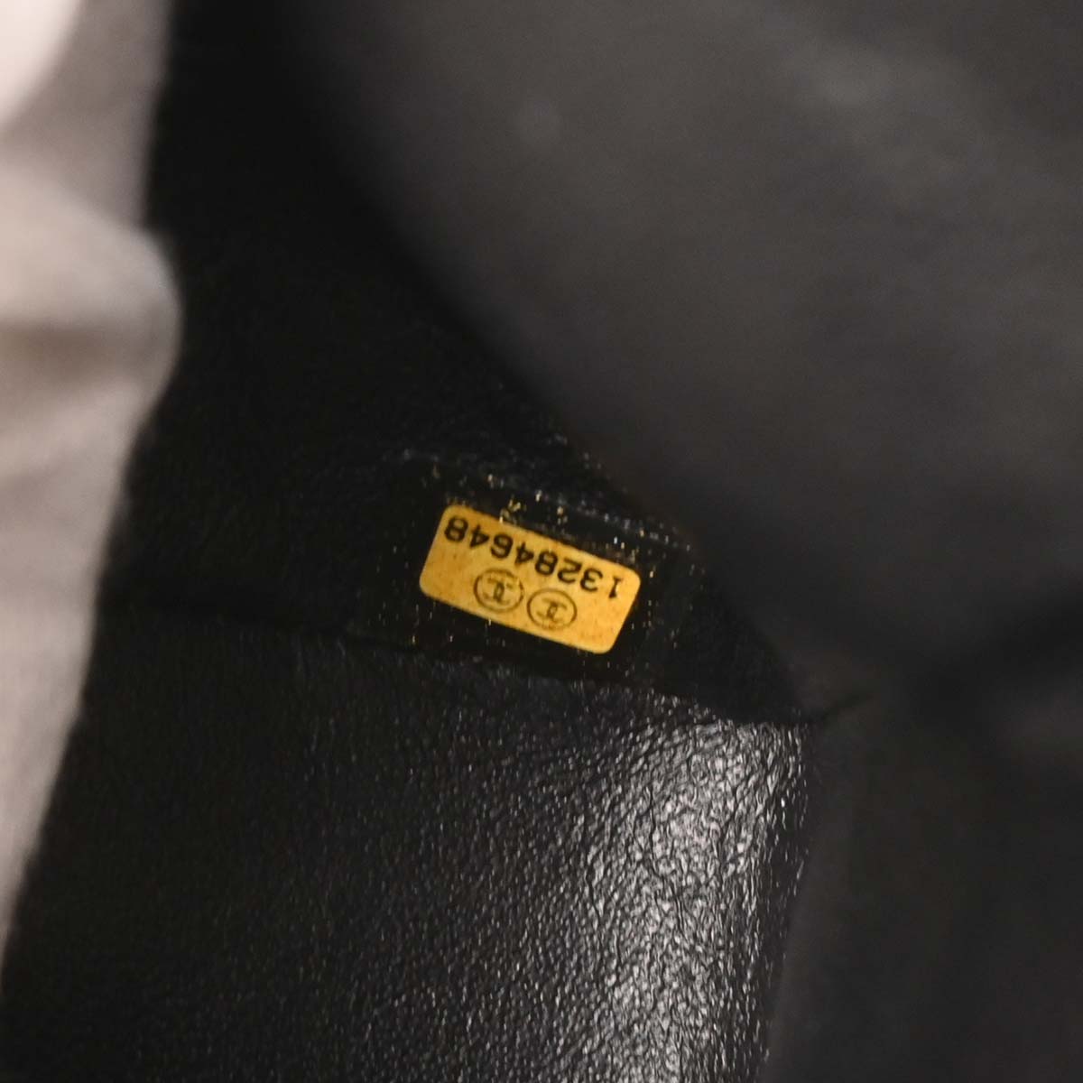 Chanel 2009-2010 Black Caviar Medium Classic Double Flap Shoulder Bag