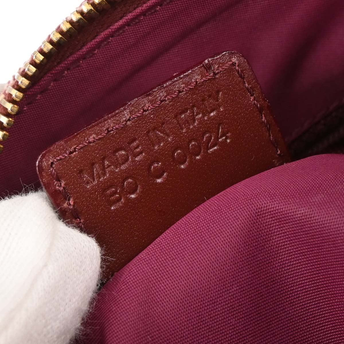 Christian Dior Bordeaux Trotter Handbag