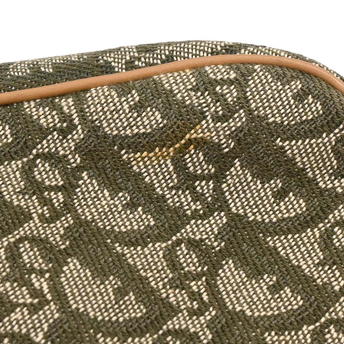 Christian Dior Green Trotter Saddle Handbag