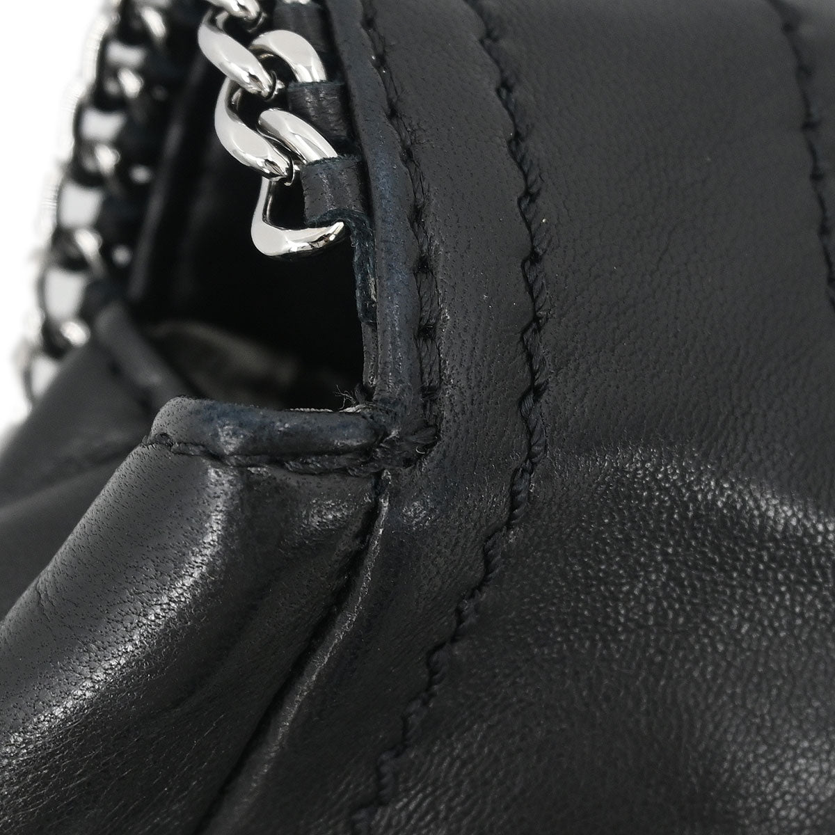 Chanel Black Calfskin Luxury Line Madison Flap Shoulder Bag