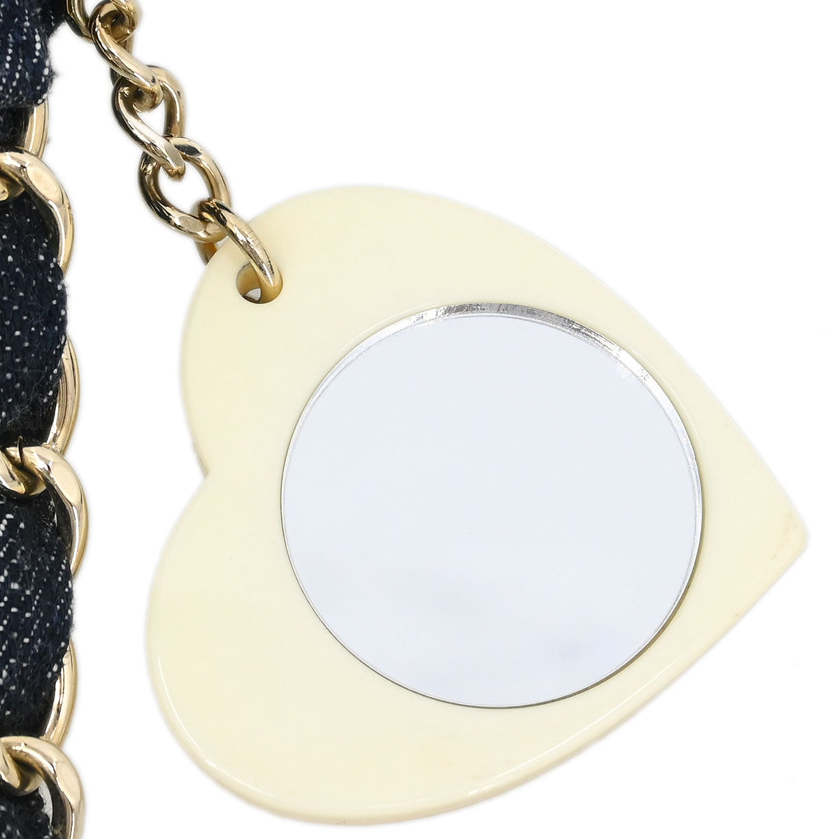 Chanel Navy Denim Night Flight Tote Handbag