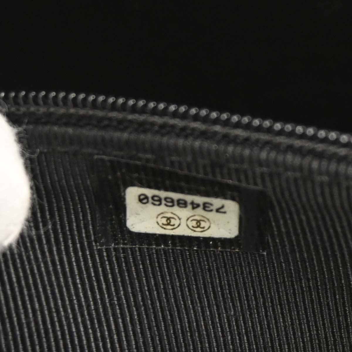 Chanel Black Lambskin Handbag