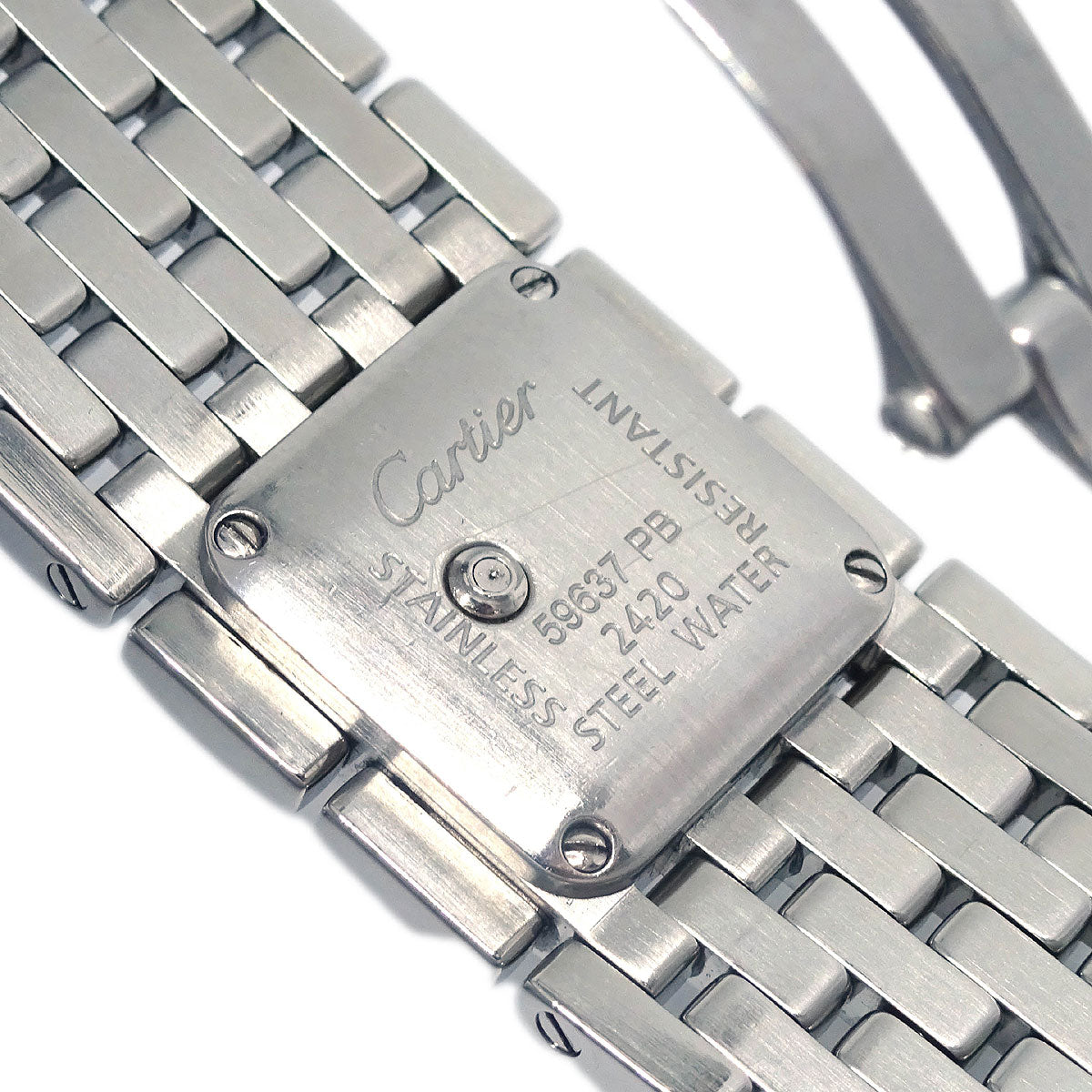 Cartier Panthere Ruban Ref.2420 Quartz Watch SS