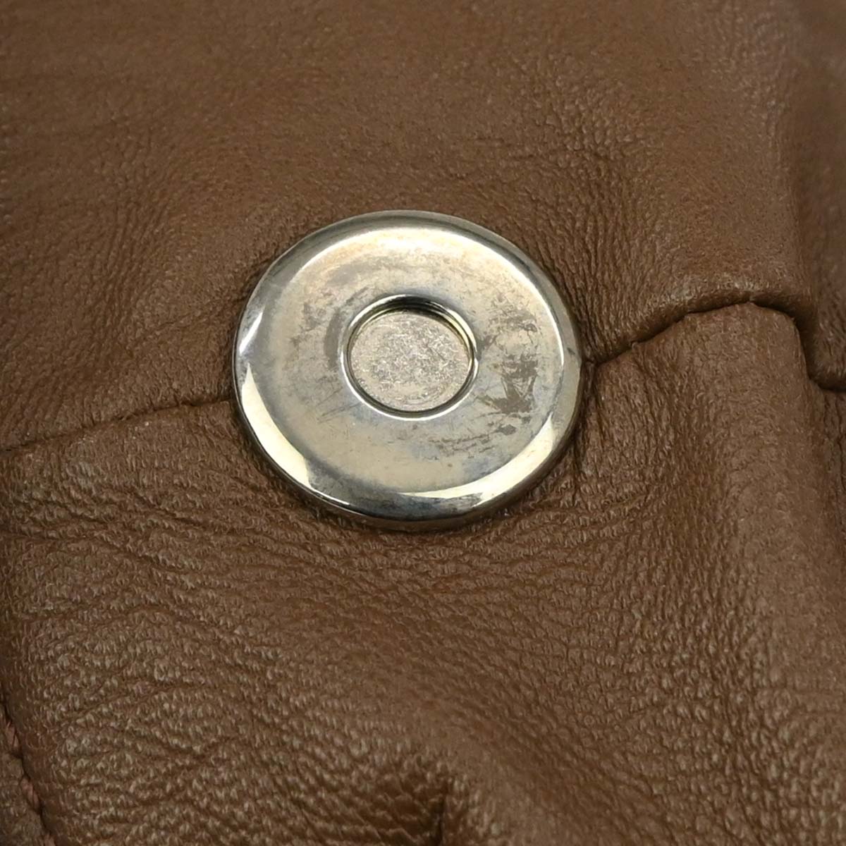 Loewe Brown Lambskin Nappa Aire Tote Handbag