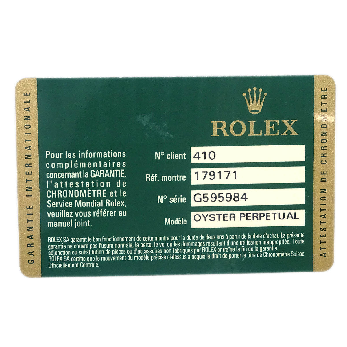 Rolex Oyster Perpetual Datejust 26mm Ref.179171 Self-winding Watch 18K SS