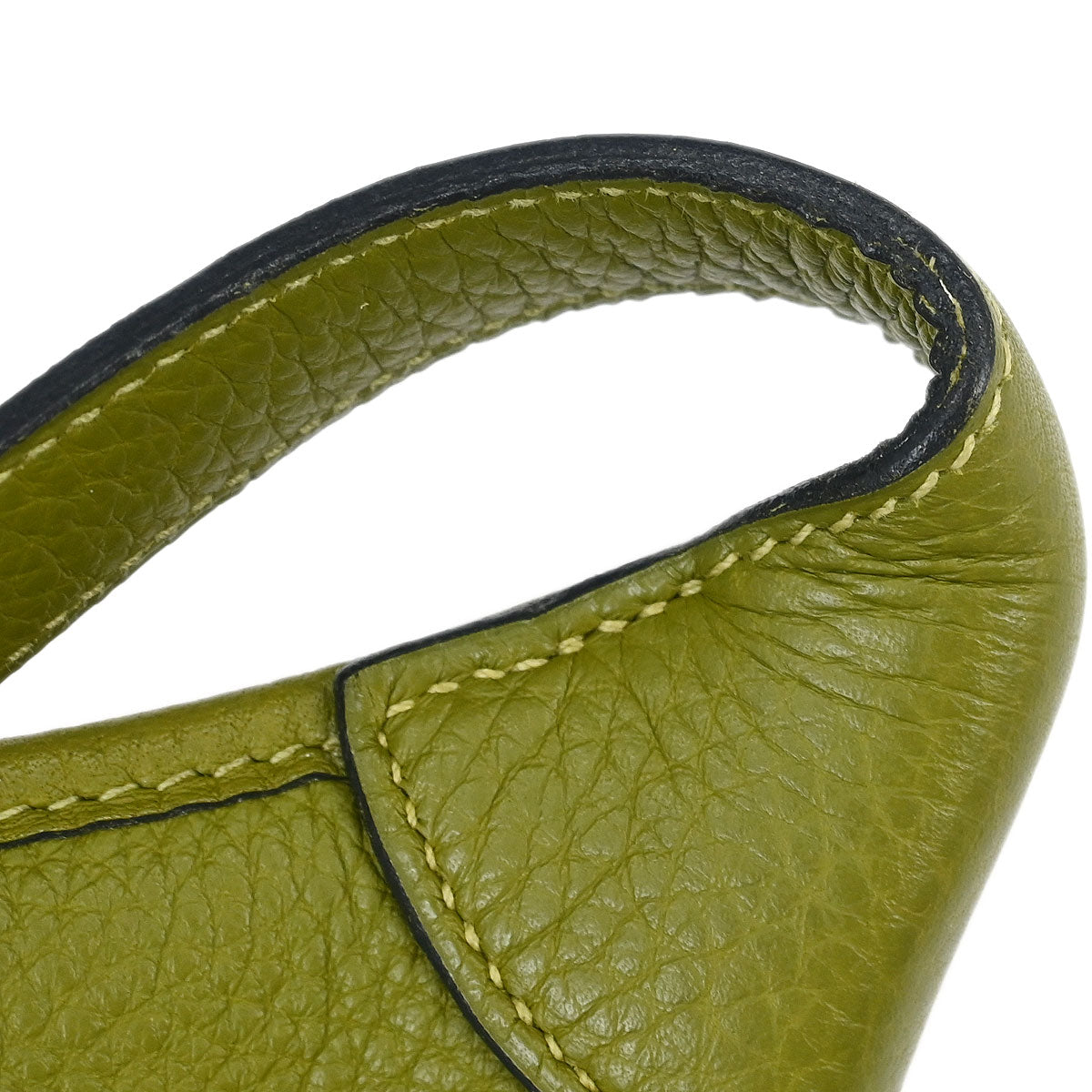 Hermes 2008 Anis Green Taurillon Clemence Trim 31 Shoulder Bag