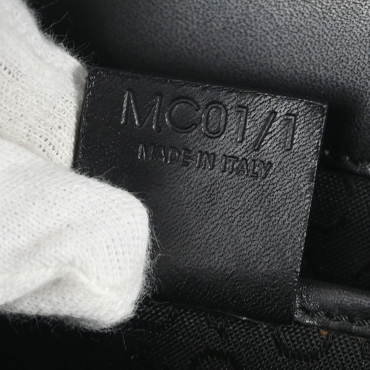 Celine Black C Macadam Handbag