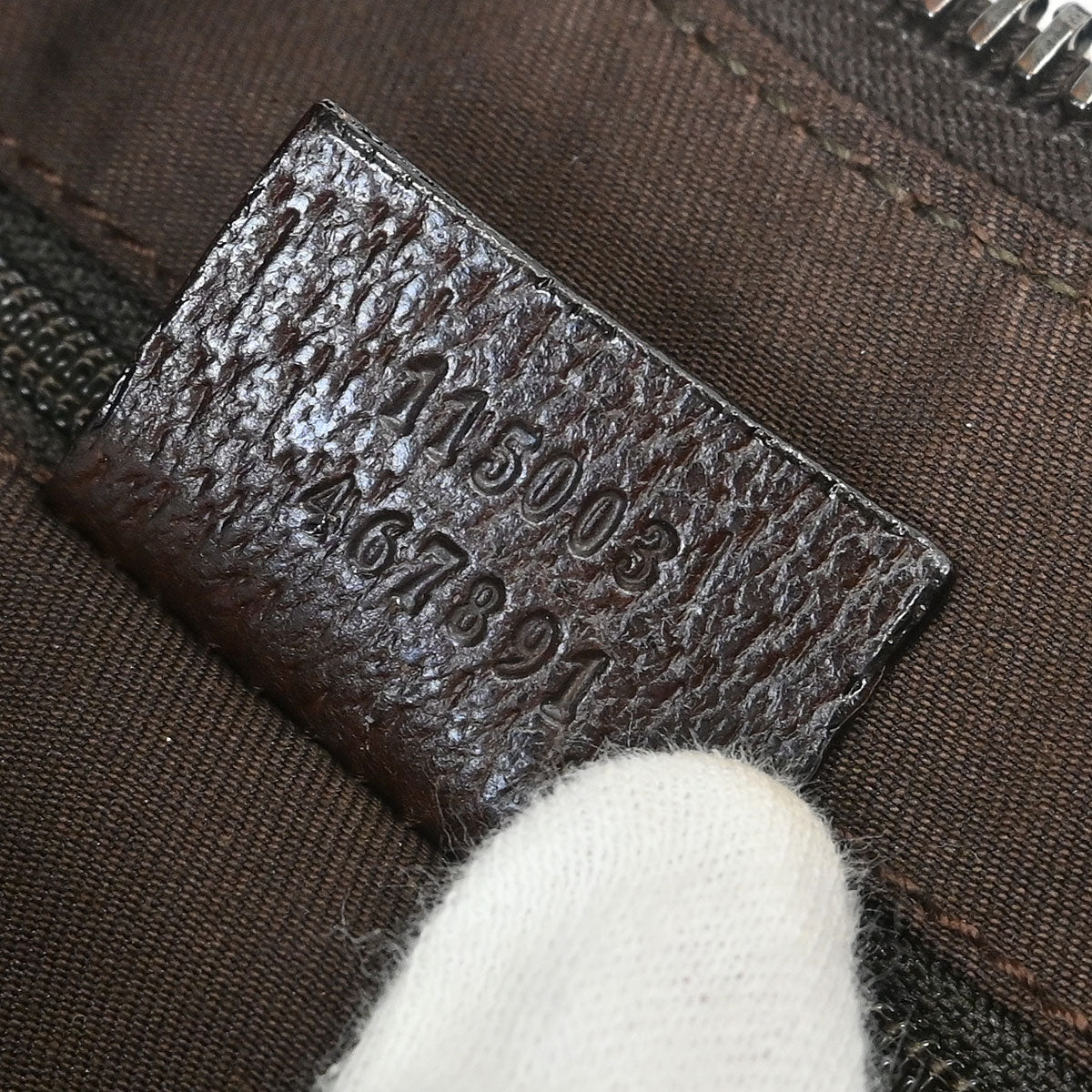 Gucci Brown Beige GG Hobo Handbag