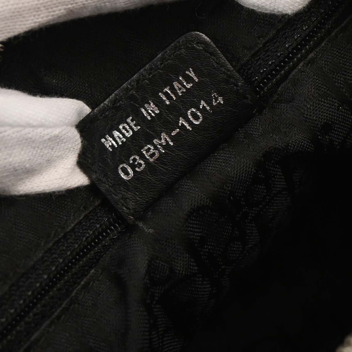 Christian Dior 2004 Leather Bowling Bag