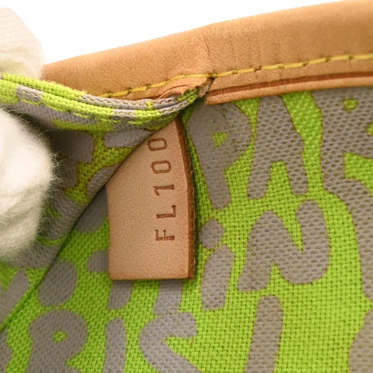 Louis Vuitton Green Monogram Graffiti Neverfull GM Tote M93703