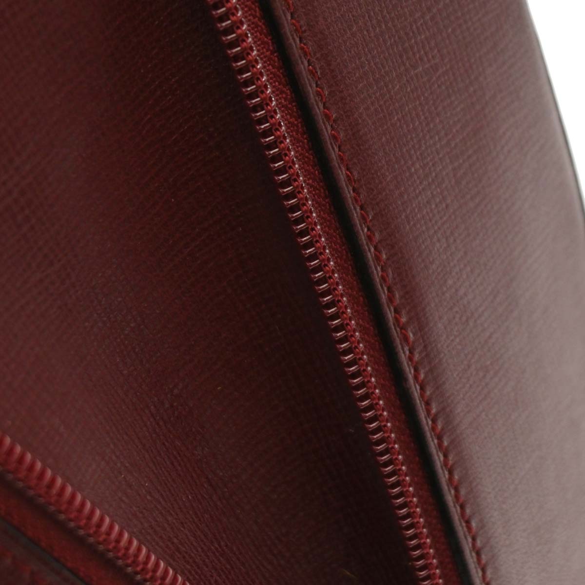 Cartier Bordeaux Leather Backpack