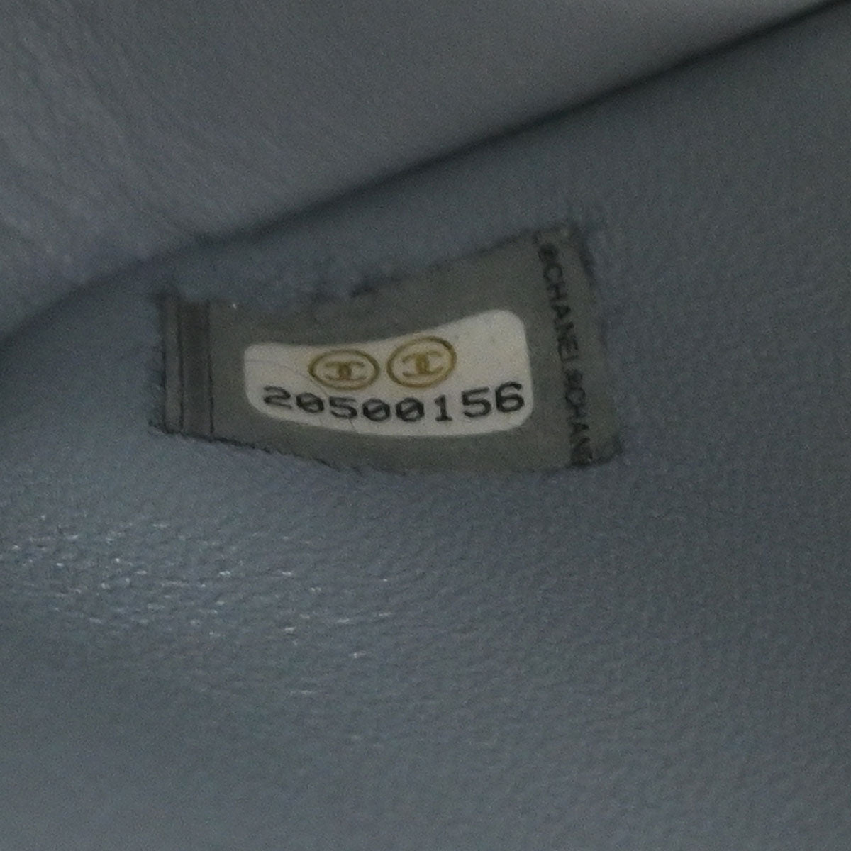 Chanel 2014-2015 Light Blue Wool No.5 Turnlock Full Flap Shoulder Bag