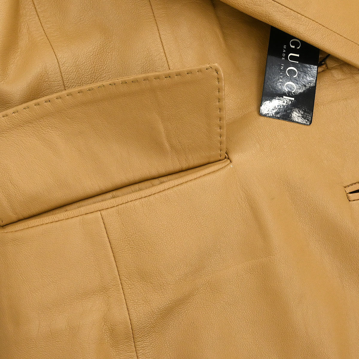 Gucci Single Breasted Jacket Brown #44