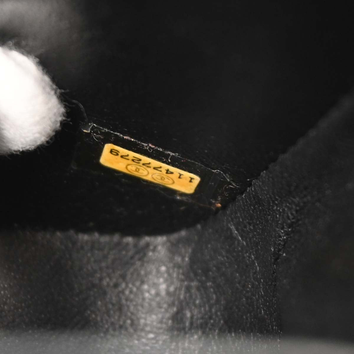 Chanel 2006-2008 Black Caviar Medium Classic Double Flap Shoulder Bag