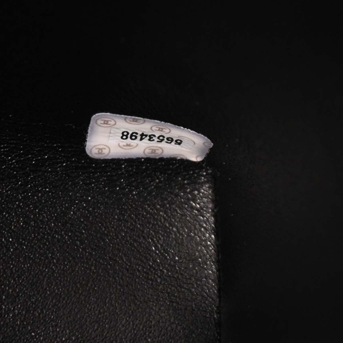 Chanel Black Caviar Top Handle Handbag