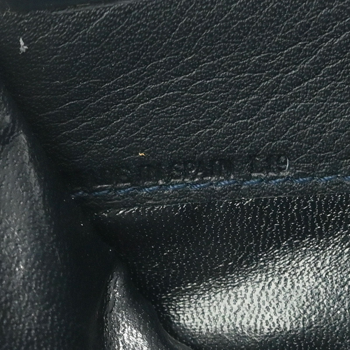 Loewe Navy Leather Wallet