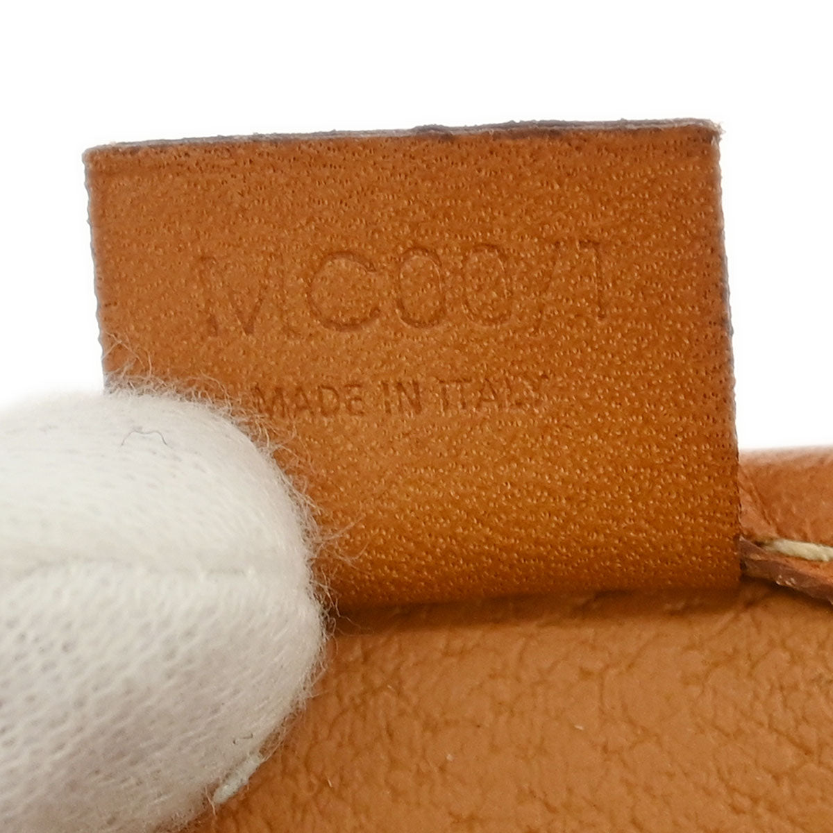 Celine Brown PVC Macadam Cosmetic Pouch