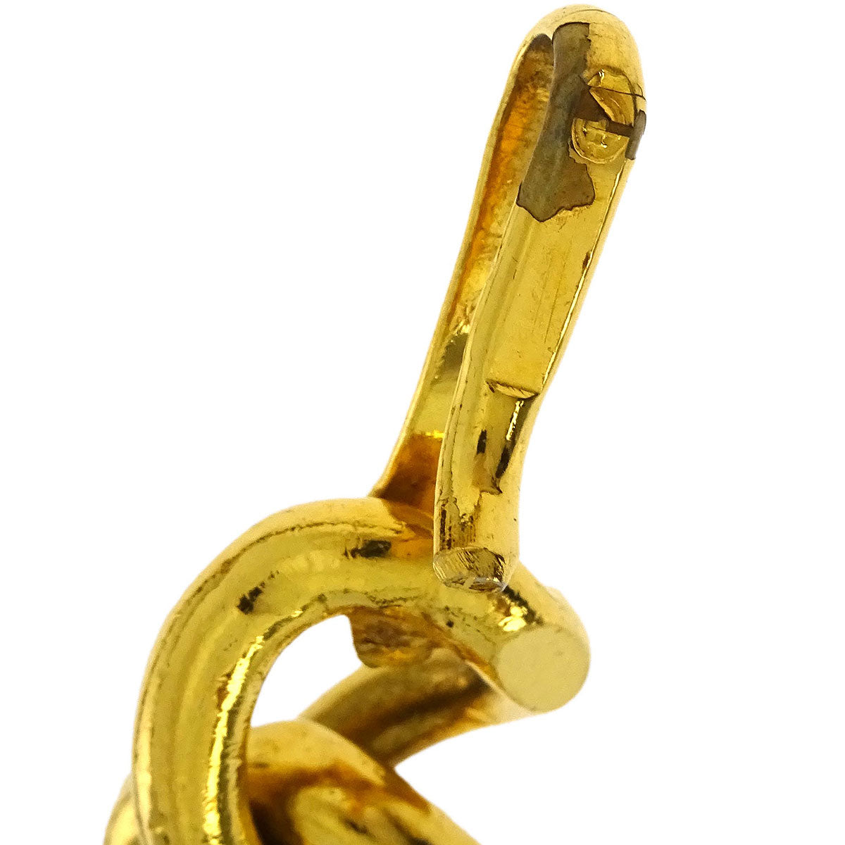 Chanel Chain Belt Medallion Gold Black Small Good