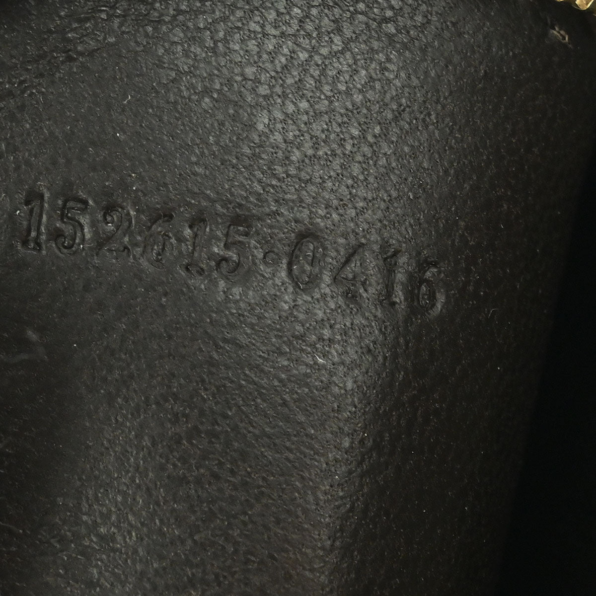 Gucci Metallic Purple Leather GG Coin Case Pouch