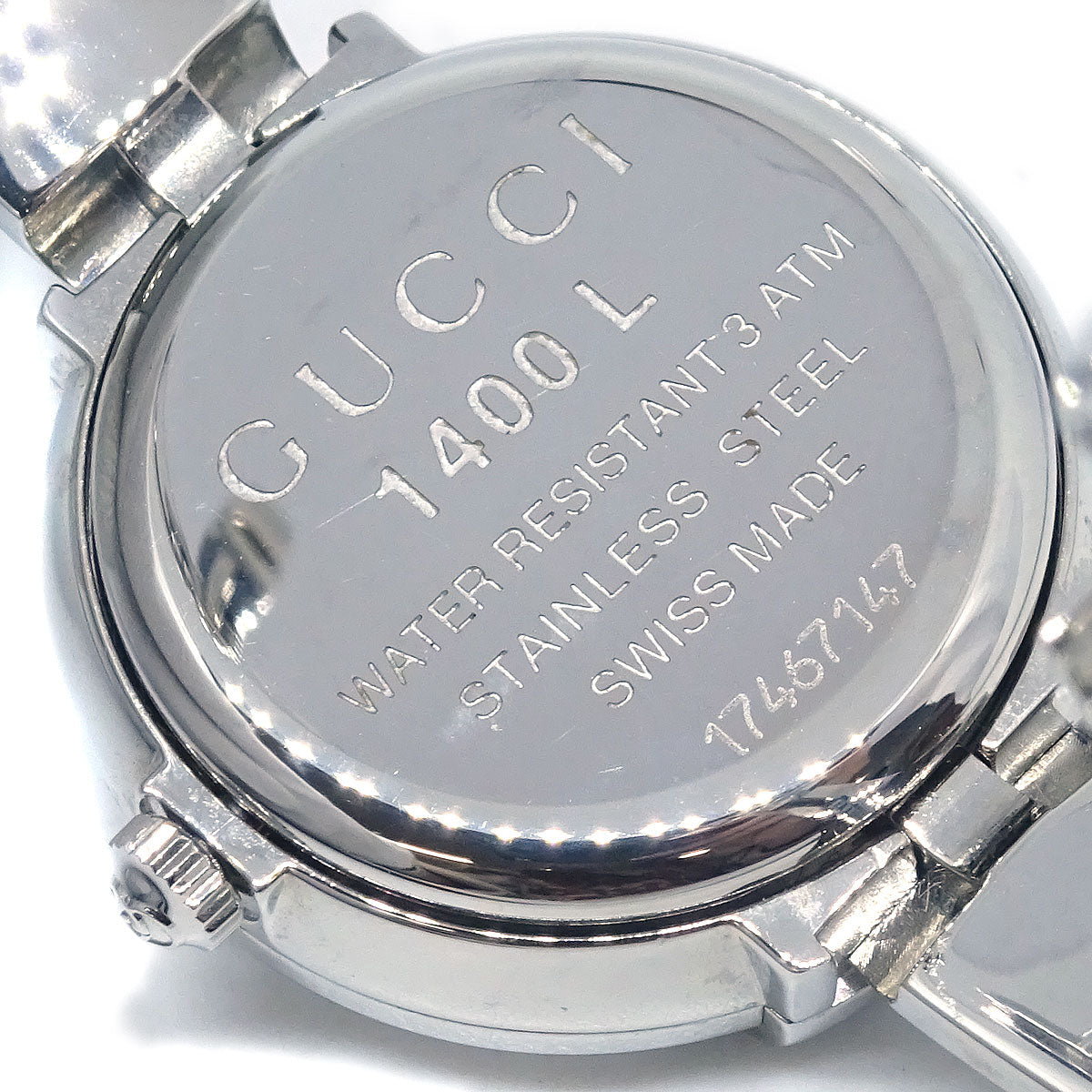 Gucci 1400L Quartz Watch SS