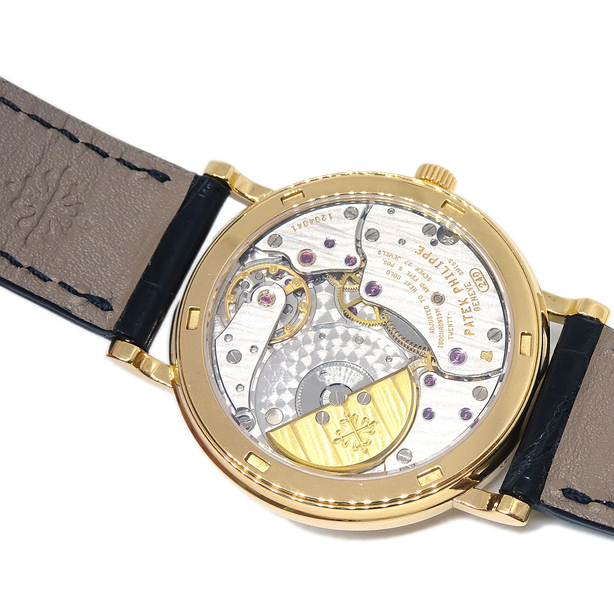 Patek Philippe * Calatrava Ref.5120 Self-winding Watch 18K Crocodile