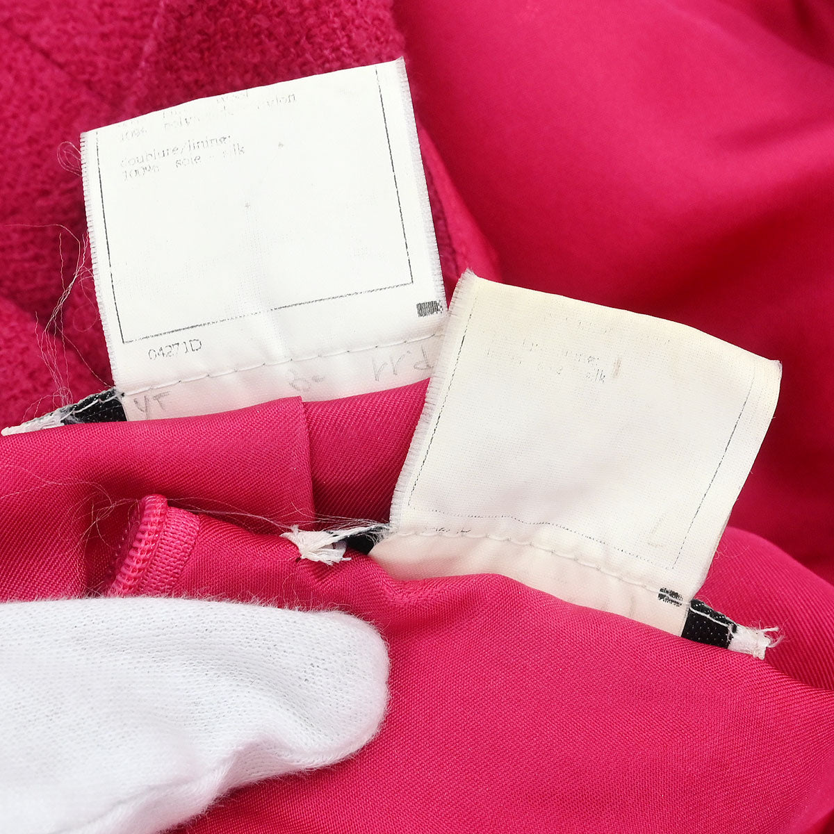 Chanel Setup Suit Jacket Sleeveless Dress Pink #36