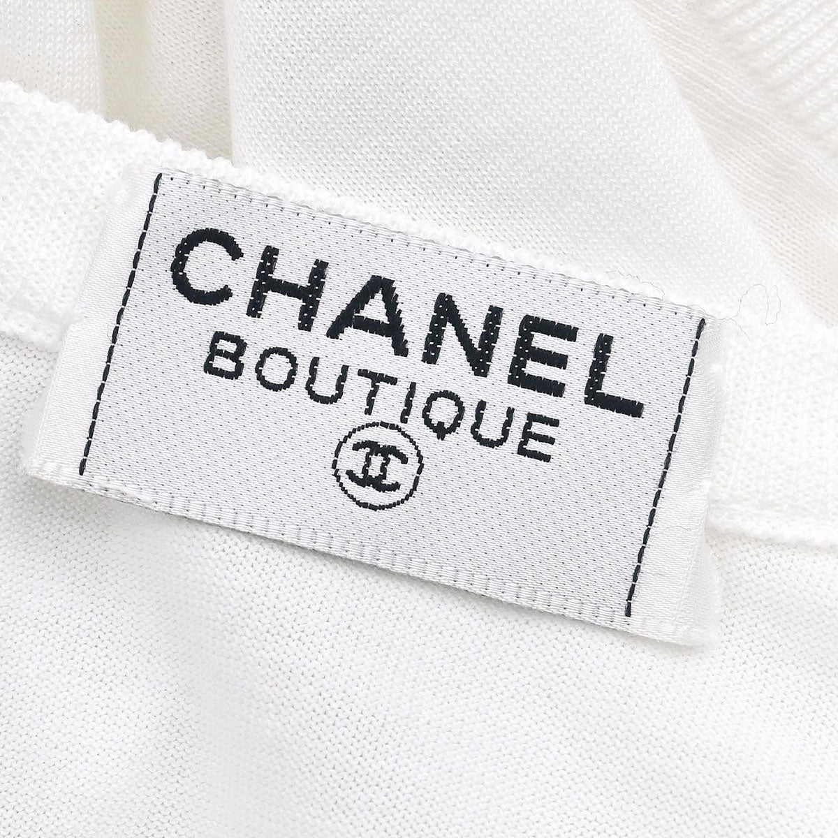 Chanel Sleeveless Tank Top White #38