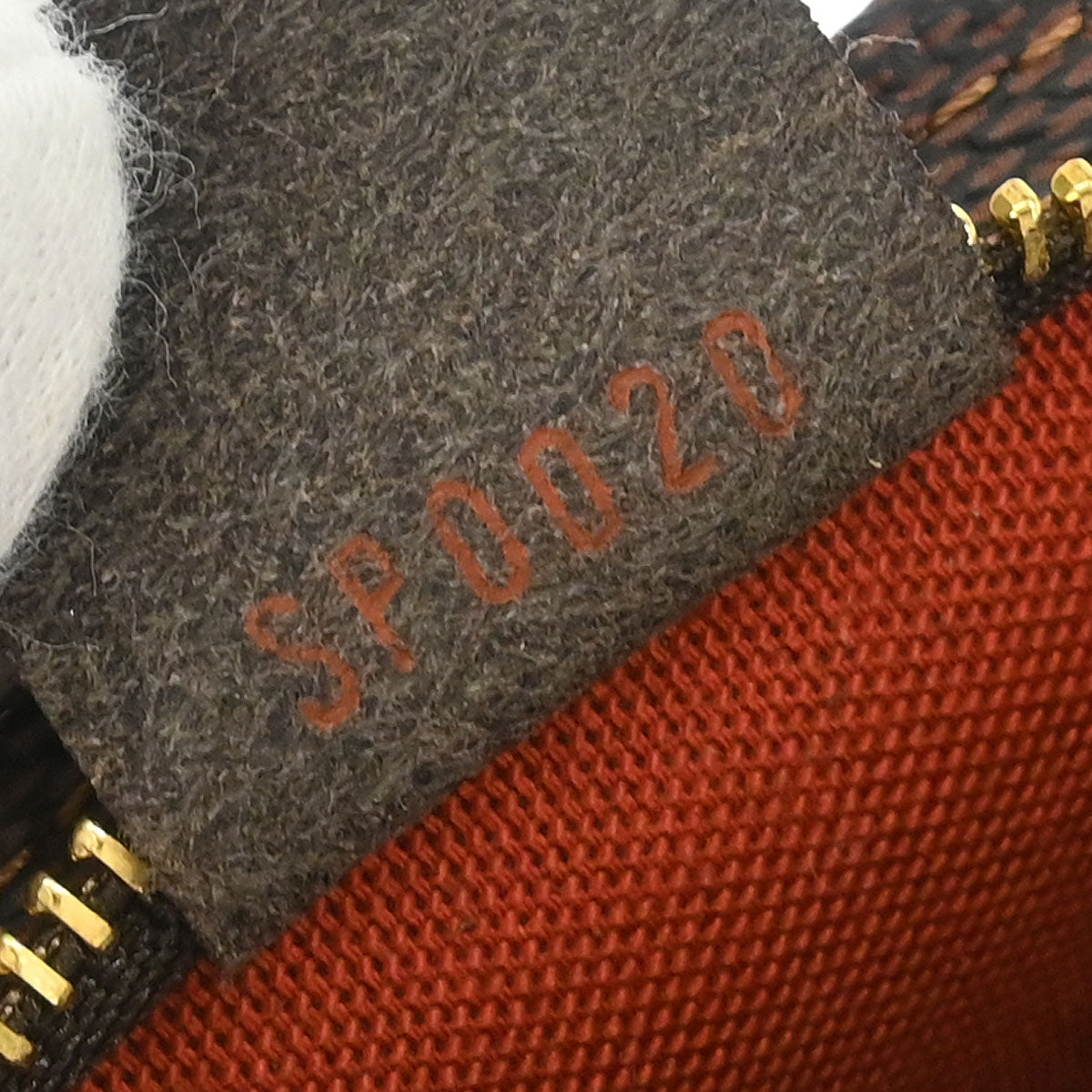 Louis Vuitton Damier Trousse Makeup Handbag N51982