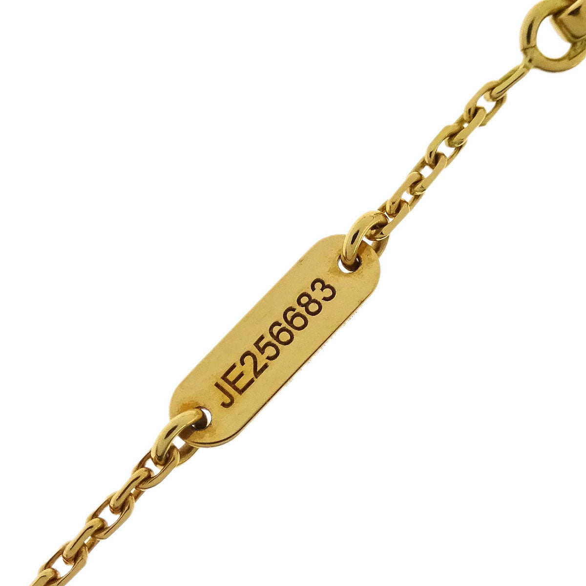 Van Cleef & Arpels Alhambra Pendant Necklace Onyx Au750