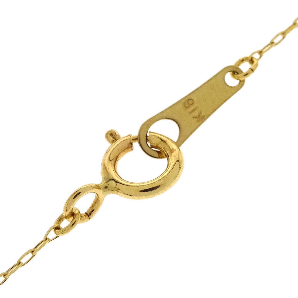 Pendant Necklace 18K Diamond Gold