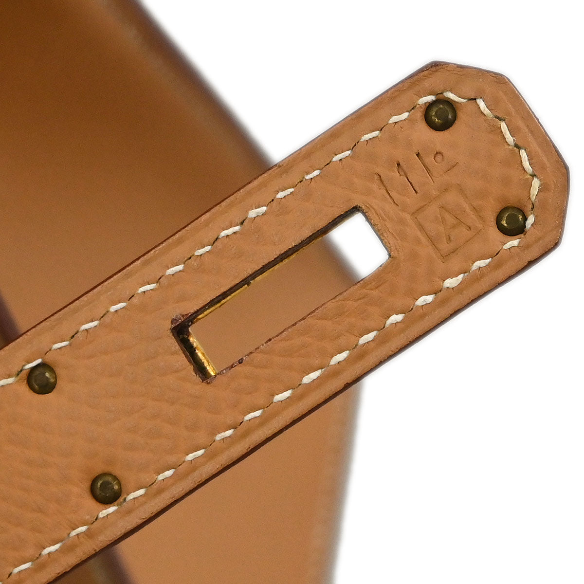 Hermes Natural Courchevel Kelly 32 Sellier 2way Shoulder Handbag