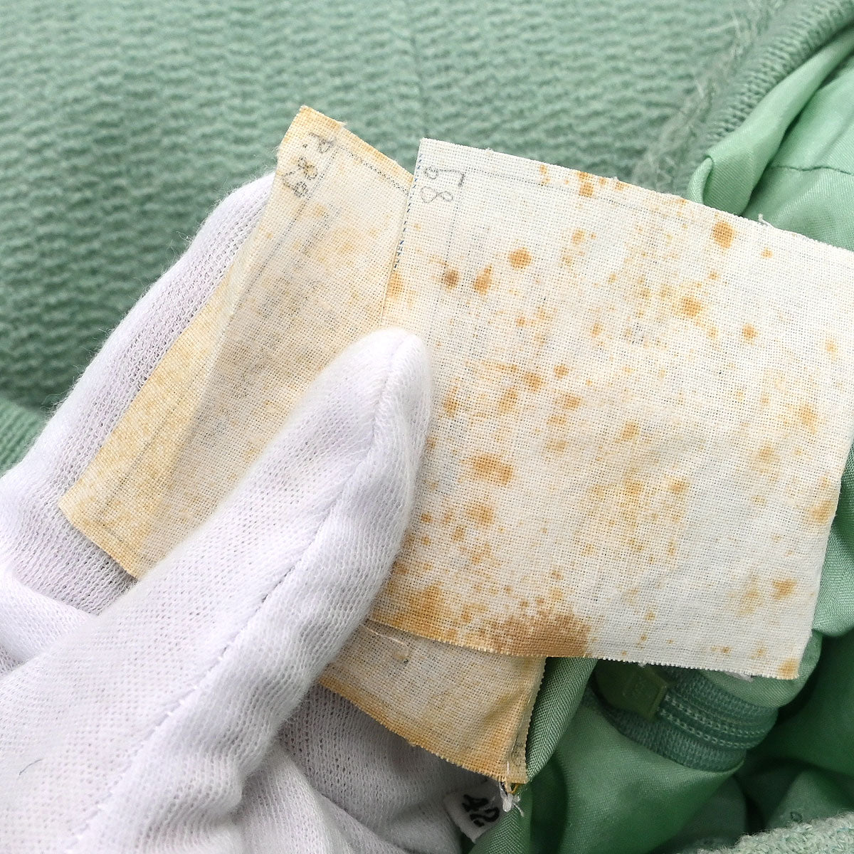 Chanel Setup Suit Jacket Skirt Light Green #42