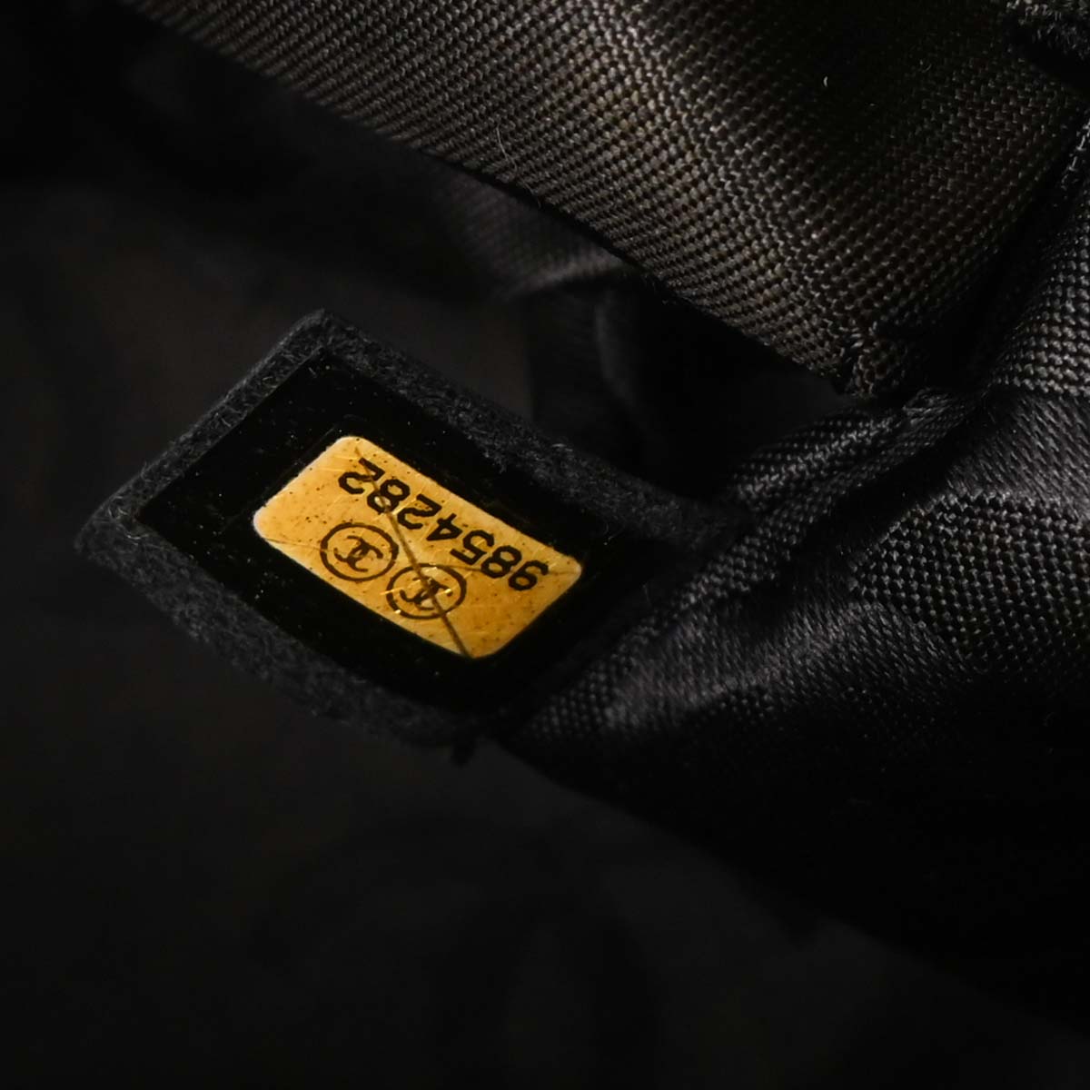 Chanel 2004-2005 Black Calfskin Wild Stitch Handbag