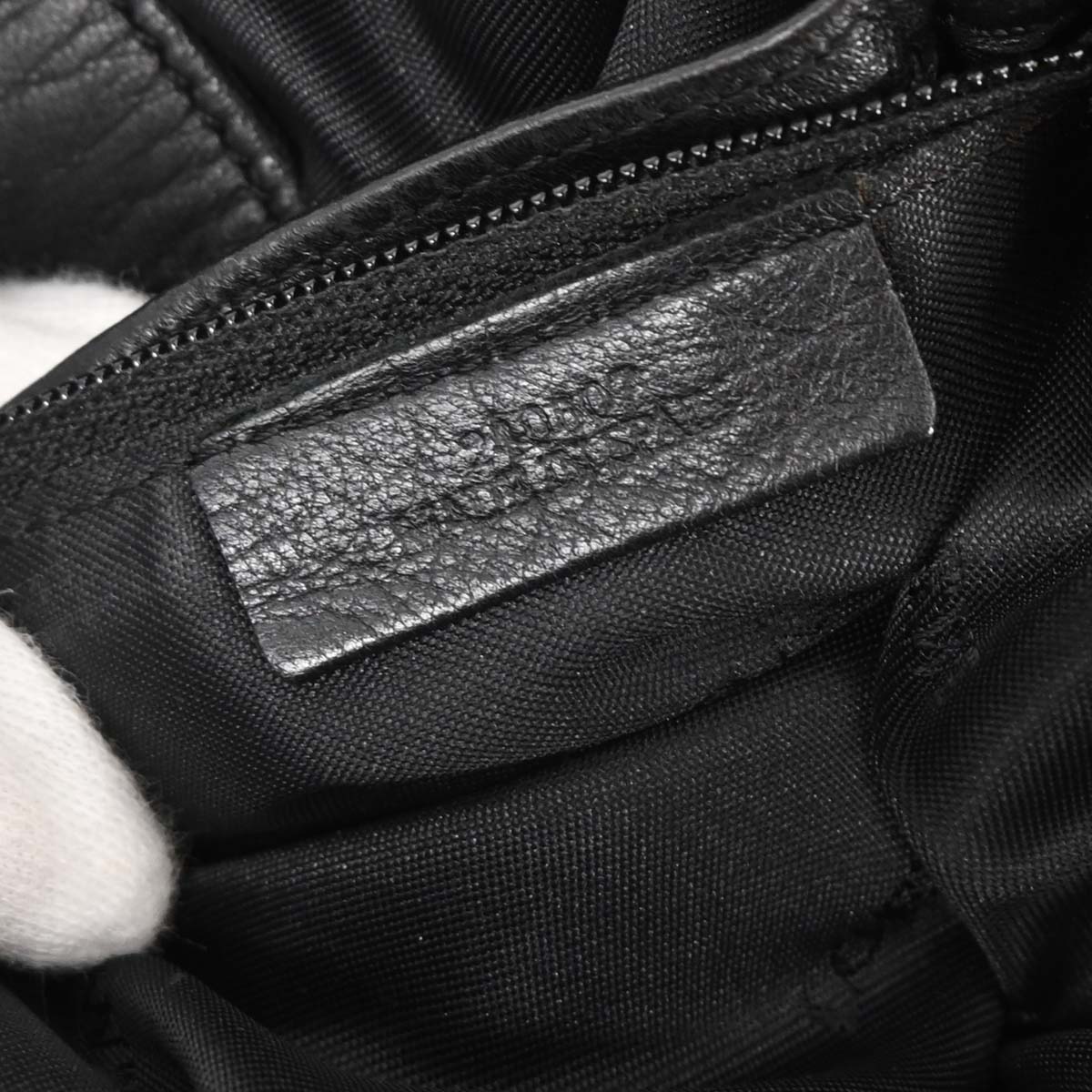 Loewe Black Lambskin Tote Bag