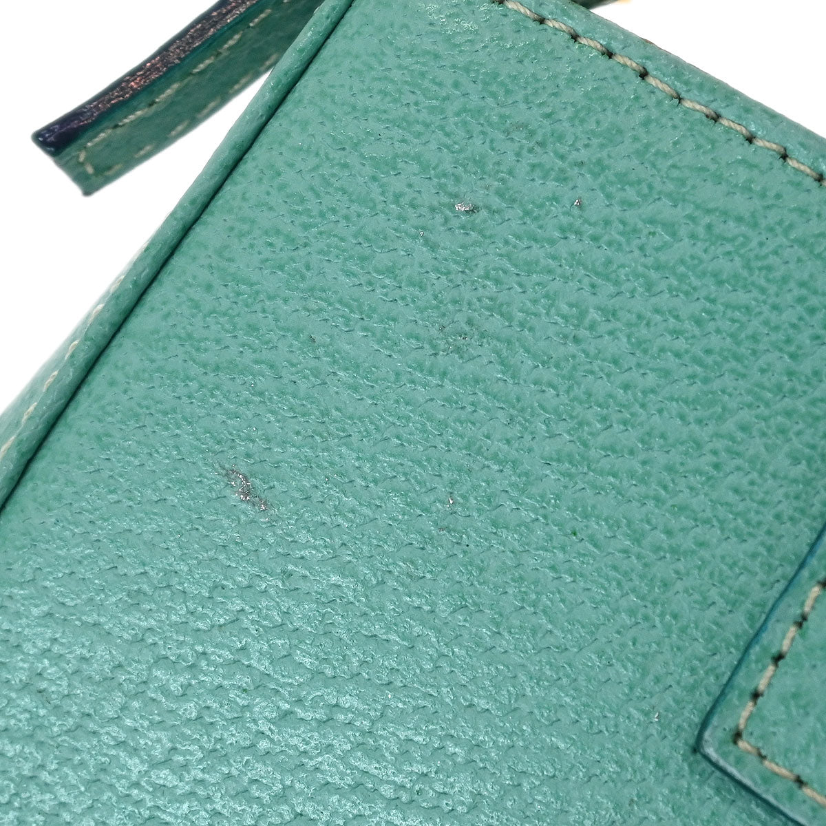 Fendi Green Pigskin Handbag