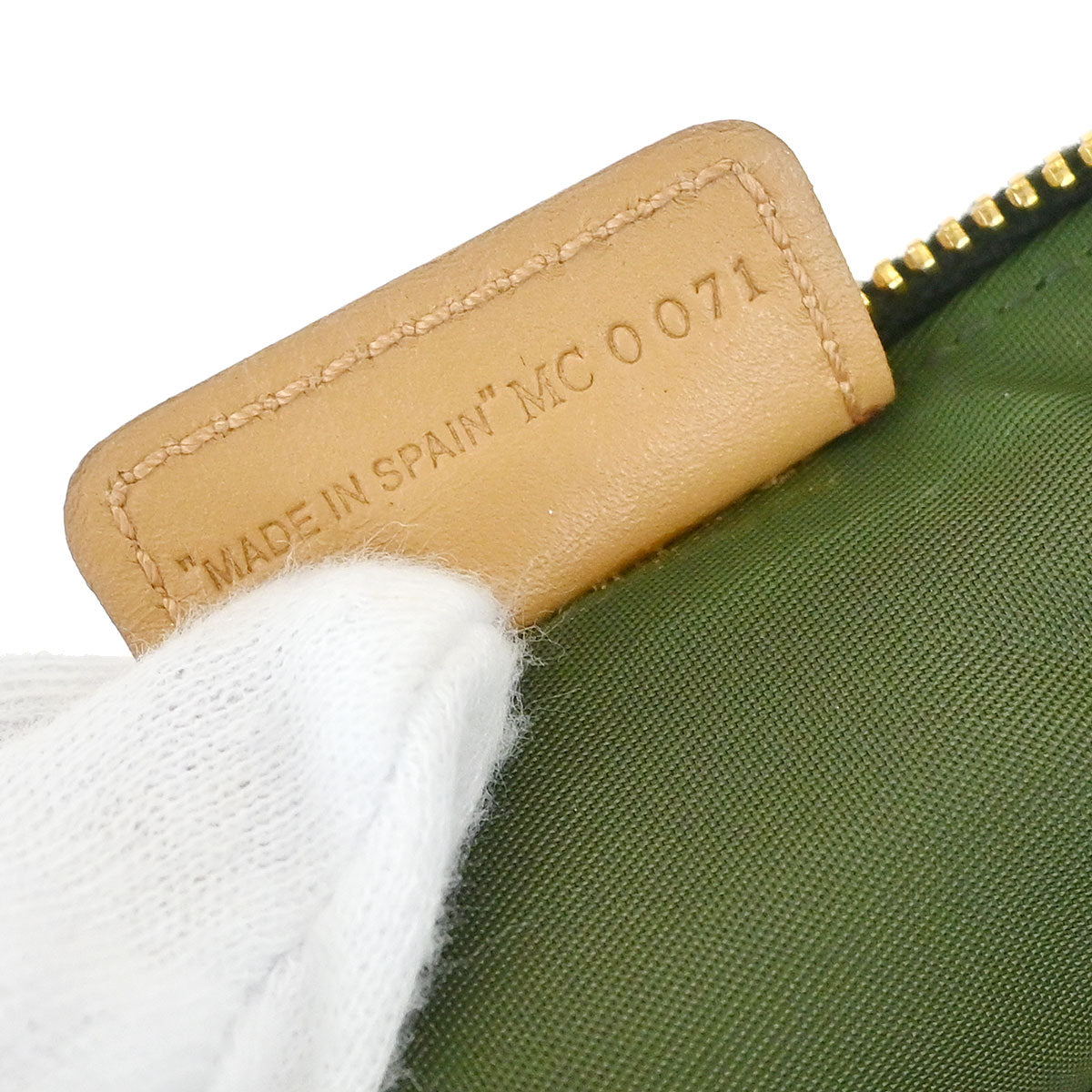 Christian Dior Green Trotter Saddle Handbag