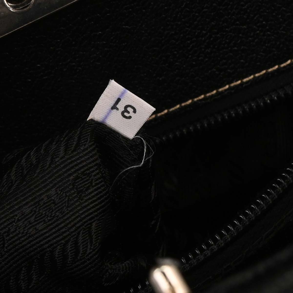 Prada Black Leather Handbag