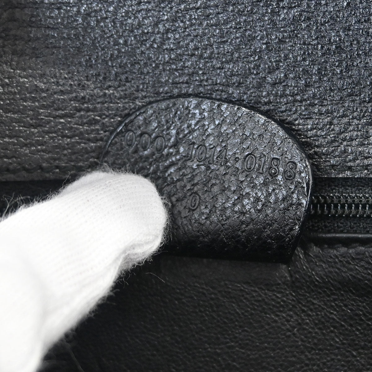 Gucci Black Pigskin Bamboo 2way Shoulder Handbag