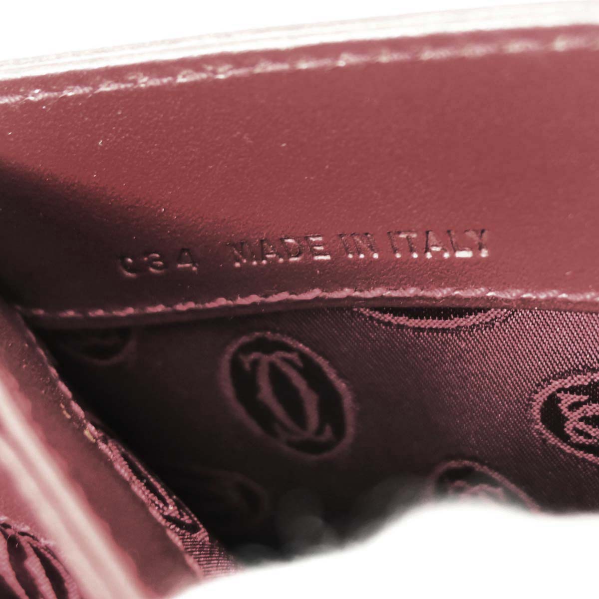 Cartier Bordeaux Leather Must de Cartier Shoulder Bag