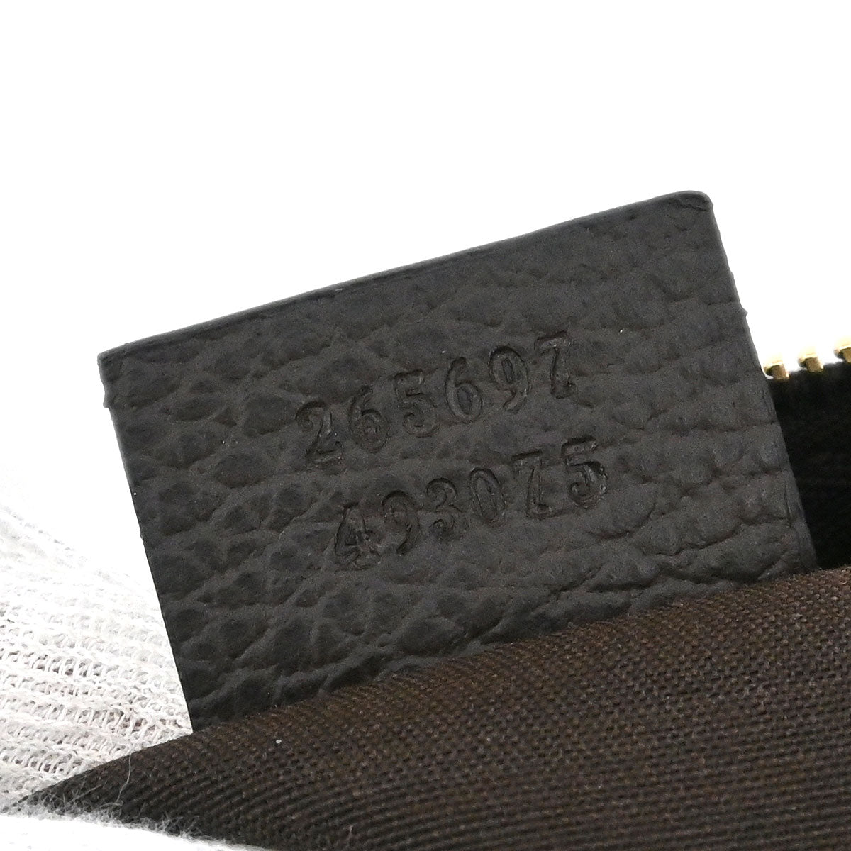 Gucci Brown GG Crystal Duffle Handbag