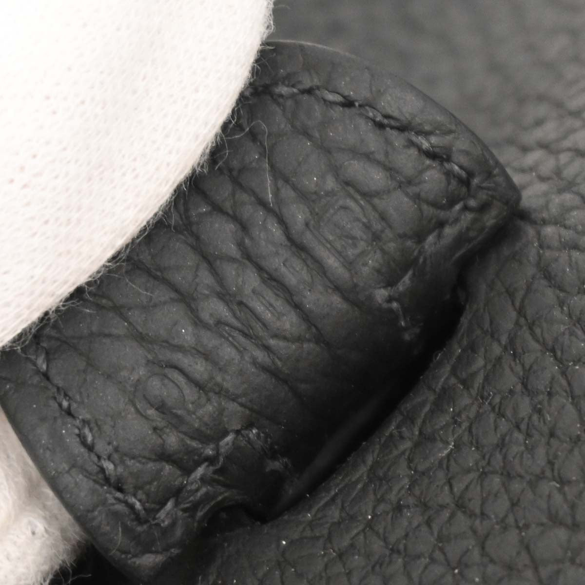 Hermes Black Taurillon Clemence Evelyne 3 29 PM Shoulder Bag