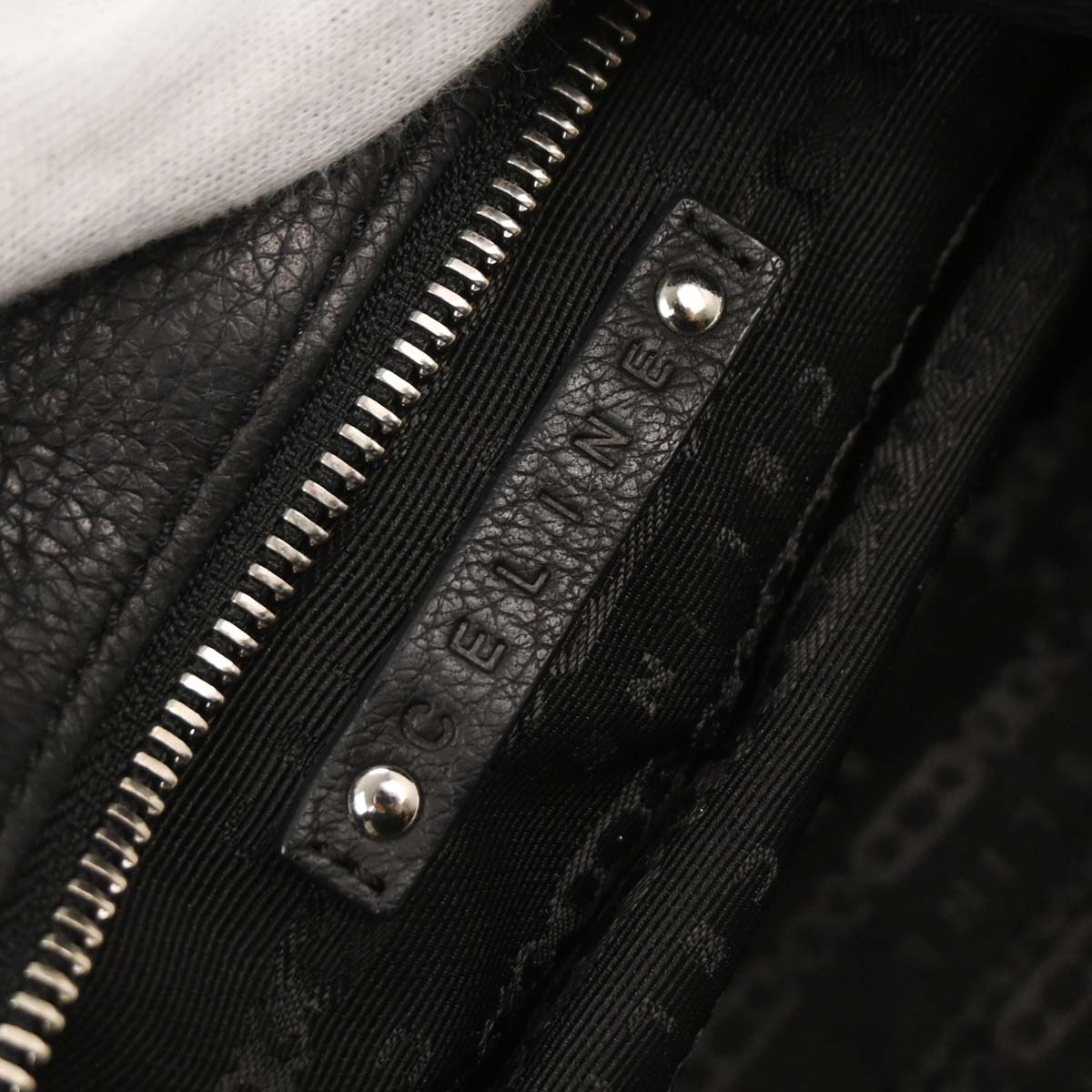 Celine Black Leather Handbag