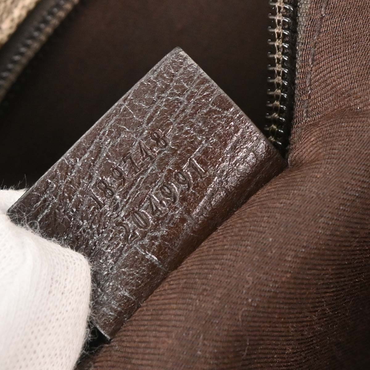 Gucci Beige PVC GG Shoulder Bag