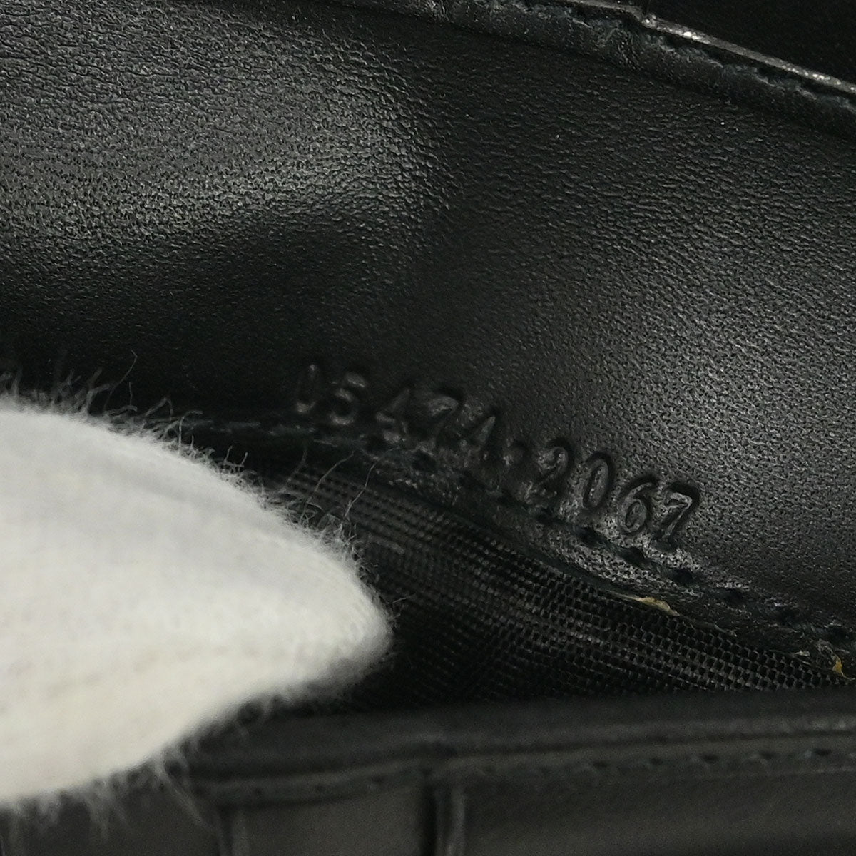 Gucci Black Canvas GG Wallet